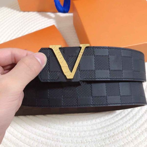 

designer belt luxury width 4cm womens and mens belts fashion buckle accessories casual classic letter leather buckle, Gold