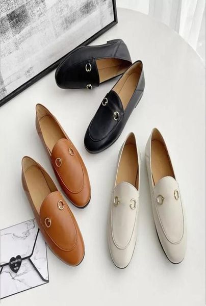 

womens dress shoes designer luxurious flat embroidered metal button pullover oxford leather shoes1656667, Black