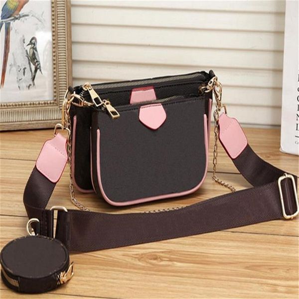 

2020 design women's handbag shoulder bag classic travel bag fashion leather handbag mixed handbag61273x