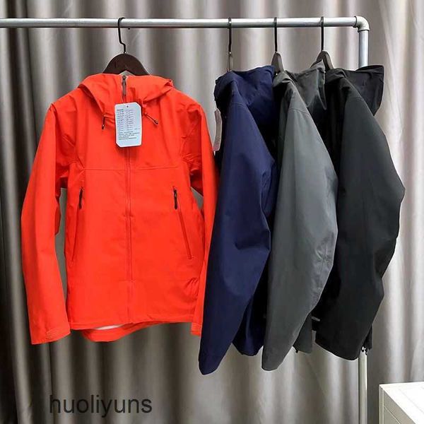 

jacket arc 2023 teryx standard spring jackets shell women's autumn winter waterproof hard stormsuit men's pressure glue windproof, Black;brown