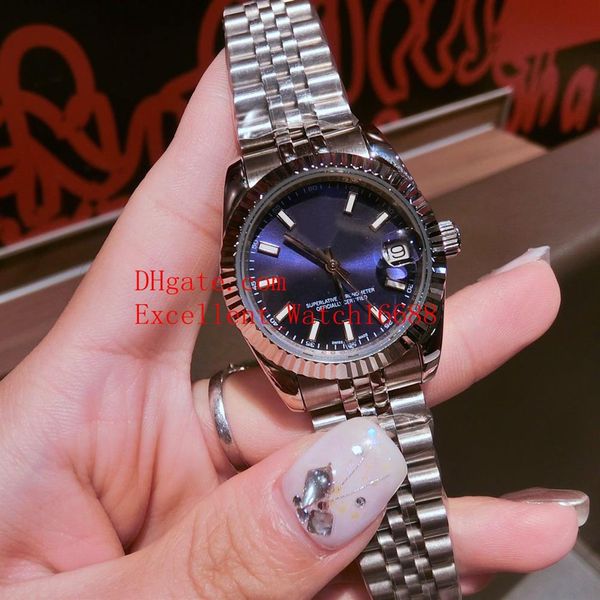 

13 sell ladies ladies watches 31 mm 279174 278274 279173 278273 sapphire glass asia 2813 automatic mechanical ladies watch chr2861, Slivery;brown
