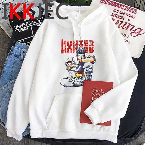 

hxh hunter x hisoka kurapika hoodies men killua zoldyck devil eye sweatshirts anime hip hop hoody streetwear male q1222 1412xb, Black