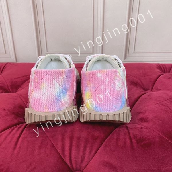 

luxury fashion men shoe designer women leather lace up platform sneakers white black mens womens casual shoes