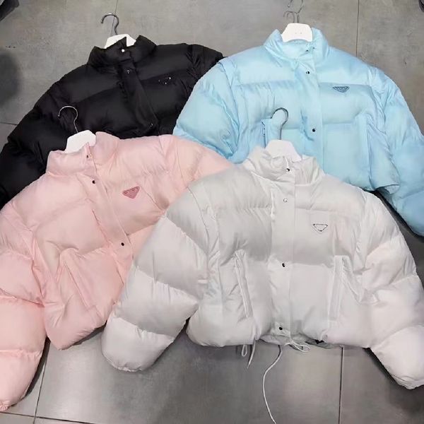 

womens coat designer jackets womens winter coat designer removable sleeves warm windproof luxury short windbreaker puffer wholesale price 10, Black