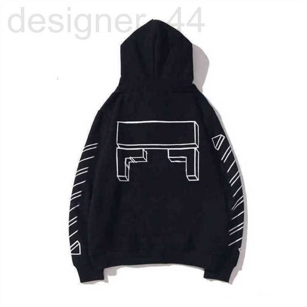 

men's hoodies & sweatshirts luxuriousfashion luxury brand pullover women o-neck sweater men arrow cross letter classic print black whi