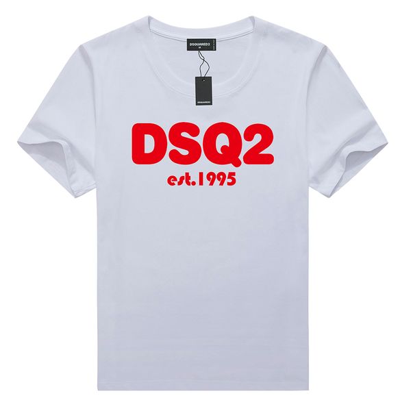 

dsq2 icon dsquared2 dsq d2 mens printed shirts t shirts brand classic fashion trend for simple street short sleeve dsq 2198, White;black