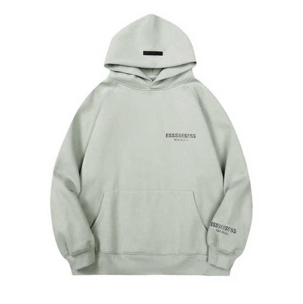 

fashion men's luxury sweatshirts essss entials tracksuits letter hoodies men women sportswear hooded pant coat sweater pullover couple, Gray