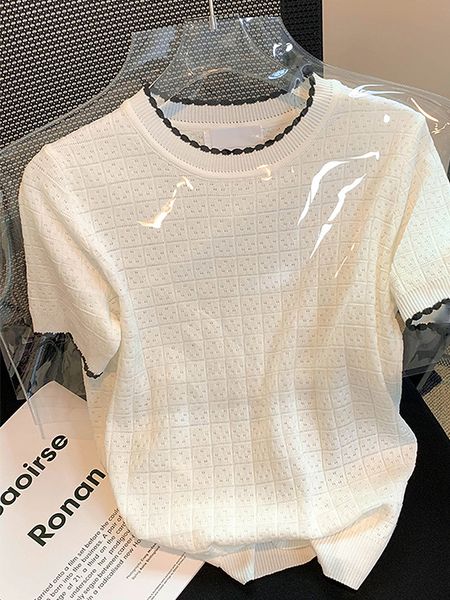 

womens tshirt bobokateer slim fitted casual t women summer clothes poleras mujer camisetas short sleeve tee knitted femme 230420, White