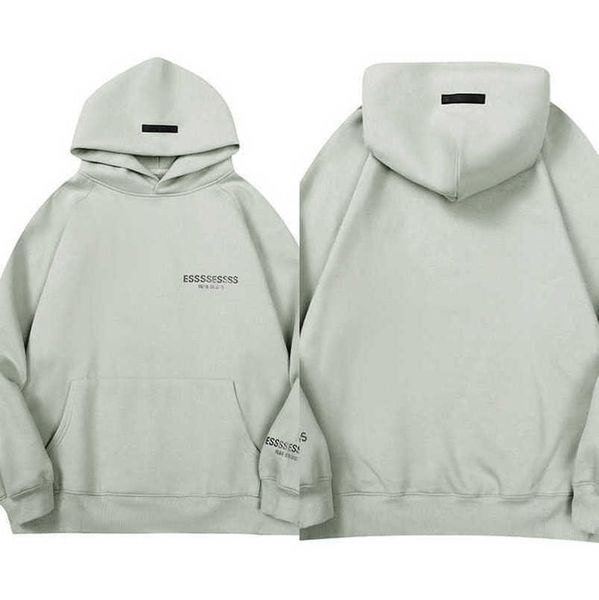 

men's classics luxury sweatshirts essss ential tracksuits letter hoodies men women sportswear hooded pant coat sweater pullover couple, Black