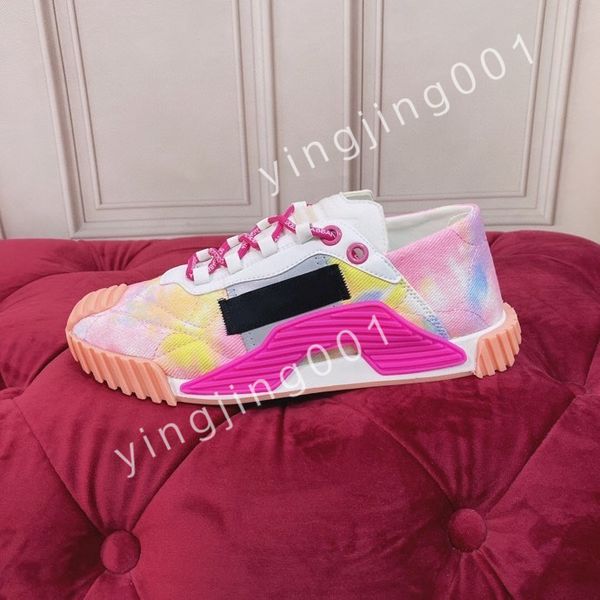 

luxurys fashion men shoe designer women leather lace up platform sneakers white black mens womens casual shoes