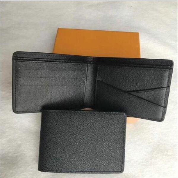 

2020 new 2020 paris plaid style mens wallet famous men purse special canvas multiple short small bifold wallet bn582239, Red;black