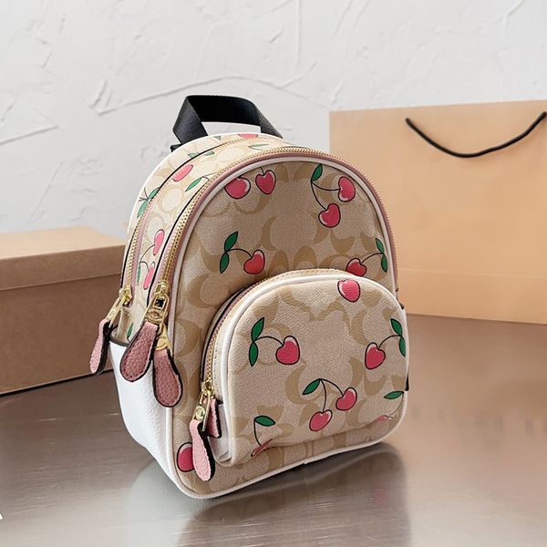 

luxurys designer bag tote bag crossbody backpack fashion shoulder purse brand women handbag classic cherry pattern backpacks