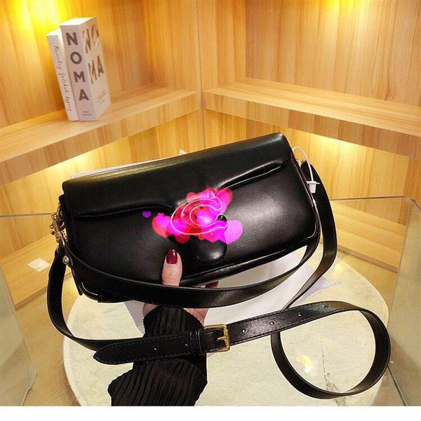 

2023 brand c's pillow tabby shoulder bag women pure color grils bacchus bags hardware cloudy handbags supper soft real leathe257m