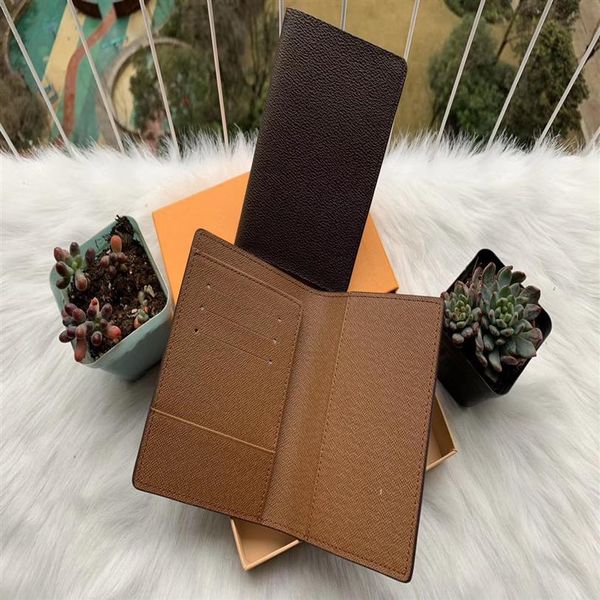 

with box mens passport wallet men's card holder leather women purse covers for passports carteira masculina239z, Red;black