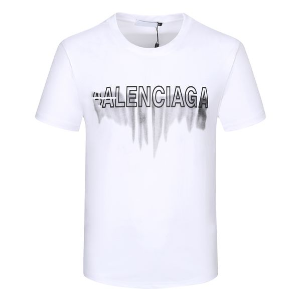 

men's t-shirt t shirt slim fit short sleeve cotton breathable tee r luxury letters print shirts 2023 spring summer high street casual m, White;black