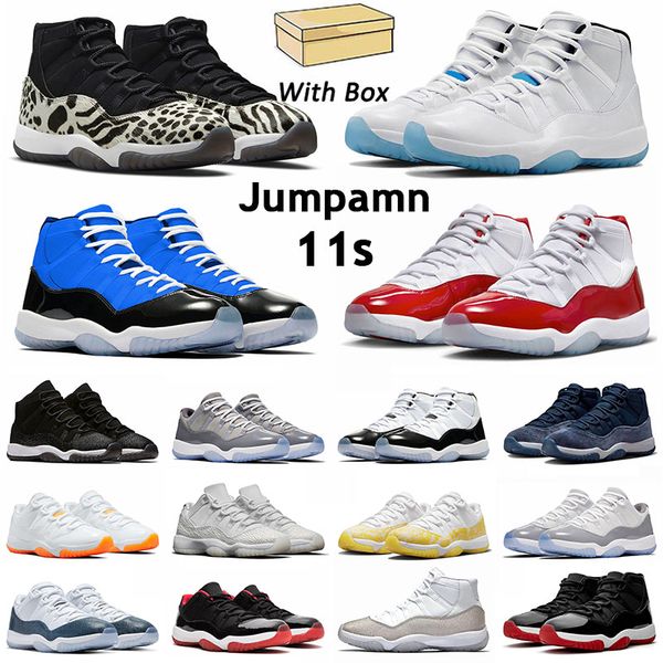 

with box fashion cherry jmpman 11s mens womens outdoor sports basketball shoe white pure violet black blue cement grey new tour yellow snake