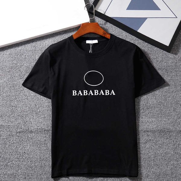 

2023 mens t shirt with letter printed men women tee polo fashion summer tees short sleeve crew neck casual t-shirt homme clothes s-2xl, White;black
