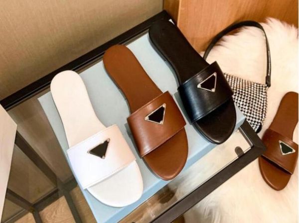 

2021luxuries designer women039s slippers sandals shoes slide summer fashion wide flat flip flops4104753, Black