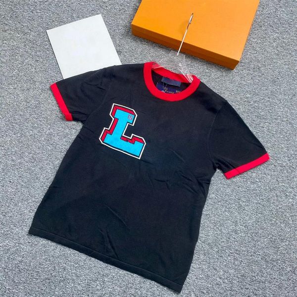 

22ss designer hoodies printed t shirts tee sweatshirt fashion high street short sleeves 005317w, Black;brown