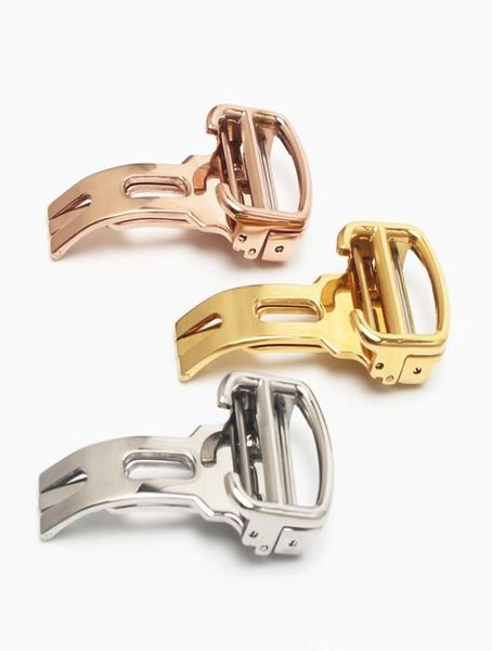 

fashion fitted with stainless steel blue balloon london clasp leather strap buckle folding clasp 12141618 mm6429909, Black;brown
