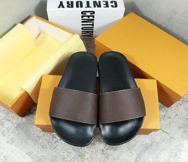 

women designer men sandals slippers beach casual slippers flats slide eu3545 by shoe025399027, Black