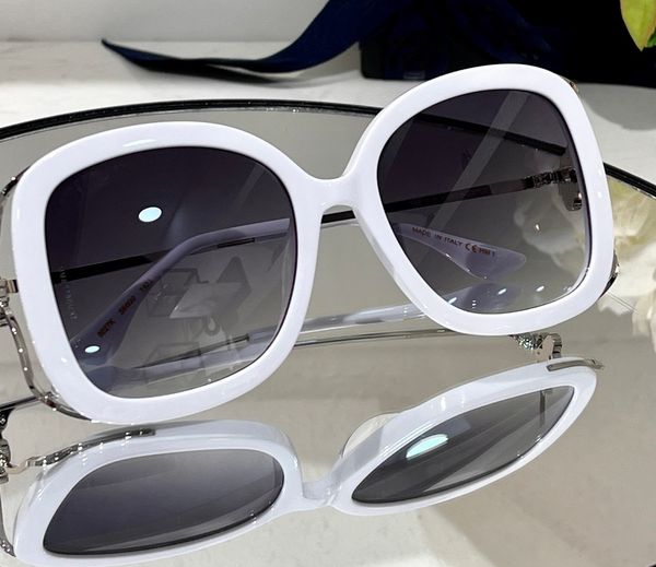 

white grey gradient square sunglasses for women sunnies designer sunglasses sonnenbrille shades uv400 eyewear with box, White;black