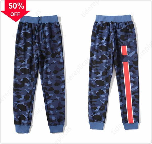 

men's pants designer pants printed camo casual trousers cargo sports sweatpant sweat jogging oversized fi mens apes luminous series bla, Black