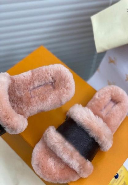 

highquality ladies slippers classic ladies039 classic models made of real sheepskin wool20215117944, Black