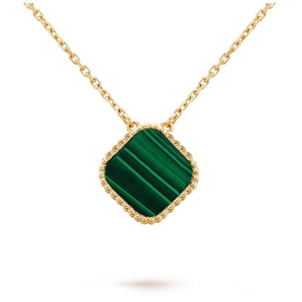 

Luxury Design 18K Gold Clover Pendant Necklace Earring Jewelry for Women Gift