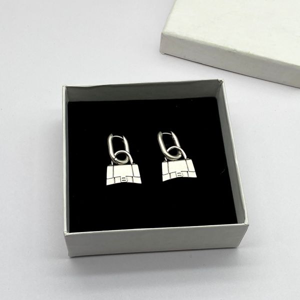 

stud jewelry designers luxury earrings fashion 18k charm locking type earring wedding party jewerlry, Golden;silver