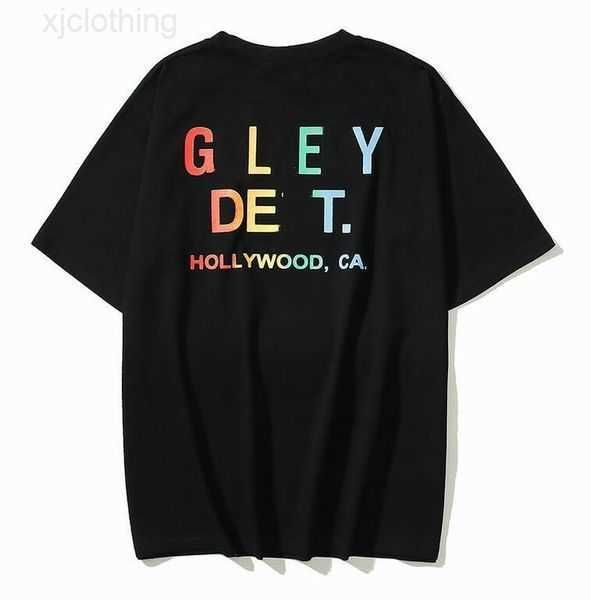 

graffiti tees galleryse depts t shirts mens women designer t-shirts galleryes cottons man s casual shirt luxurys clothing street shorts sle, White;black