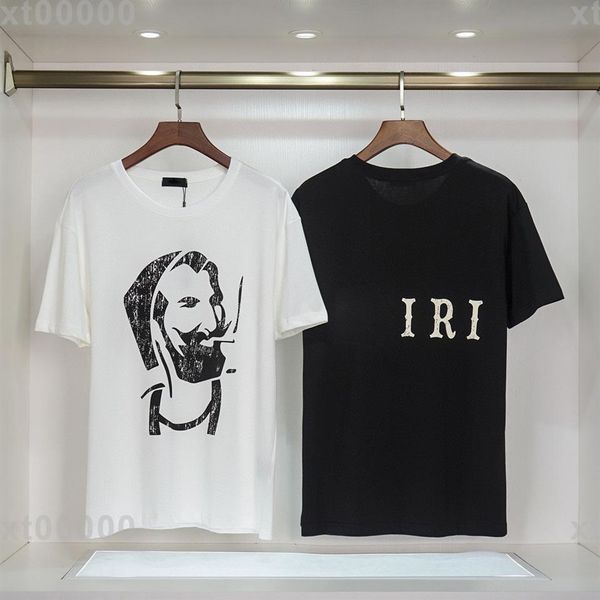 

23ss designer letter printed t shirts tee sweatshirt fashion high street short sleeves summer casual t-shirt breathable men women 240f, Black;brown