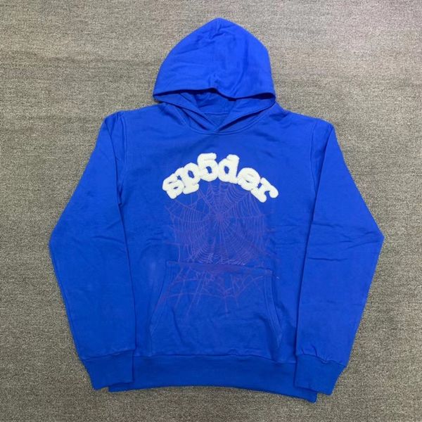

men's hoodies sweatshirts sp5der spider hoodie young thug 555555 pullover pink red hoodye pants men graphic shoe web short sleeve 16, Black