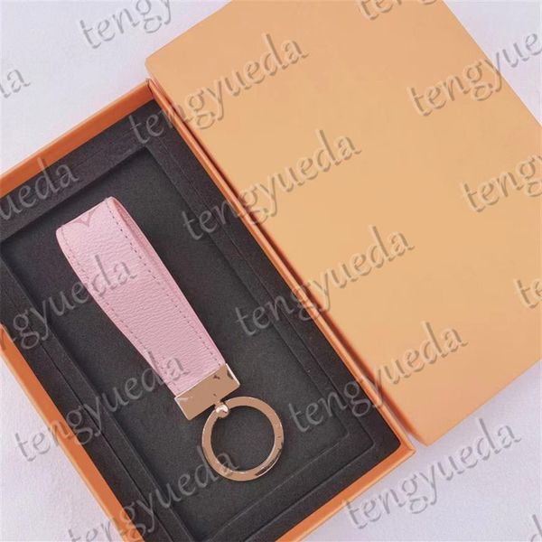 

with box fashion designer key rings keychains decoration lychee pattern leather luxury handbag key chains266a, Slivery;golden