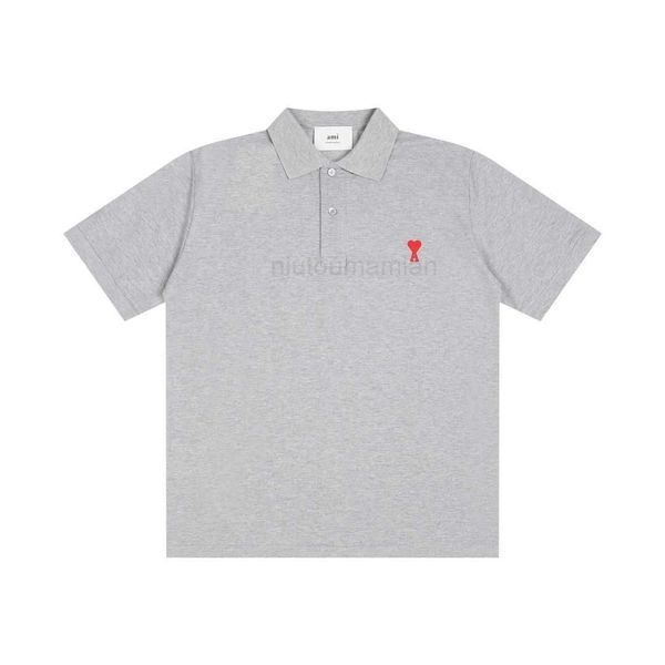 

t shirts for men women women's amis correct and short sleeve t-shirt men's embroidered size love summer couple clothing pearl cott, White;black