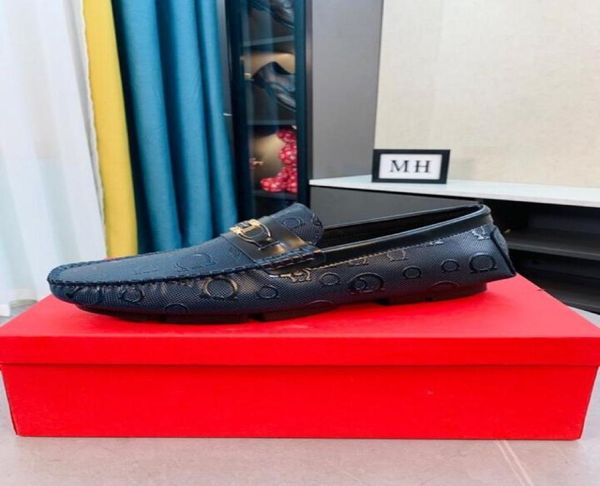 

formal mens designer dress shoes letter carved leather fashion luxury evening prom wedding men toe shoe4389799, Black