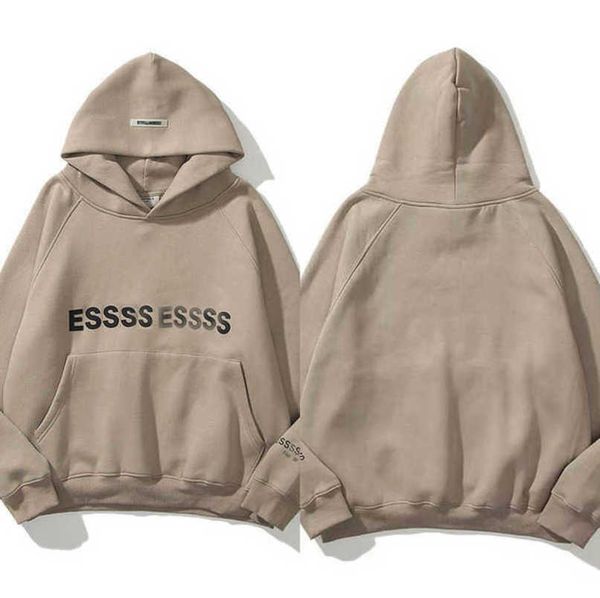 

luxury men's classics tracksuits essentials sweatshirts letter hoodies men women ess sportswear hooded pant coat sweater pullover coup, Gray