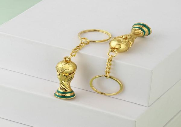 

2022 world football soccer trophy hercules keychain zinc alloy qatar fans gifts5958151, Silver