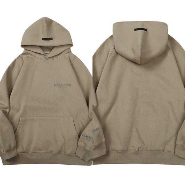 

classics luxury men's sweatshirts essss ential tracksuits letter hoodies men women sportswear hooded pant coat sweater pullover couple, Black