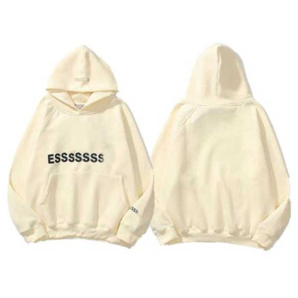 

classics luxury men's tracksuits essentials sweatshirts letter hoodies men women ess sportswear hooded pant coat sweater pullover coup, Gray