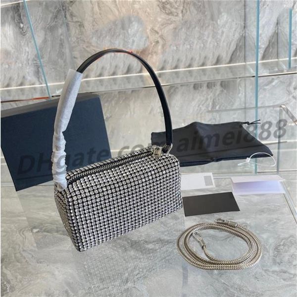 

diamond handbag shoulder bag specially designed for women bust fashionable chain handbag handmade fashioned totes cosmetic eve1796