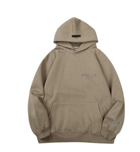 

mens womens designer essentail hoodies sweatershirts suits streetwear pullover sweatshirts clothing loose hooded jumper oversized coats 07q, Black