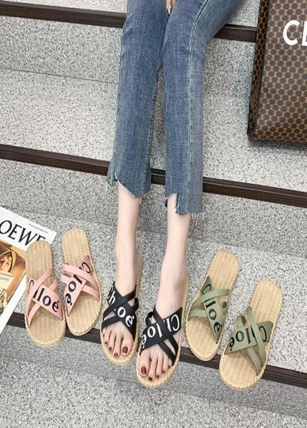 

2022 comfortable wearing slippers simple hollow summer beach sandals fashion cross flat casual home shoes7610350, Black