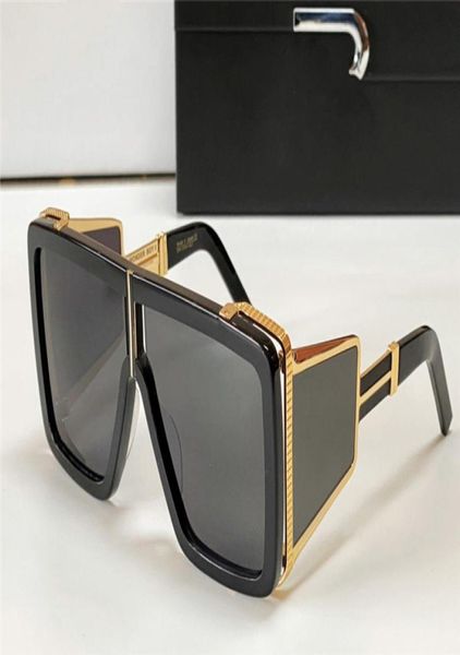 

fashion designer 107 sunglasses for men and women wonder boy ii vintage trend square oversized punk style glasses hemming mask des1387472, White;black