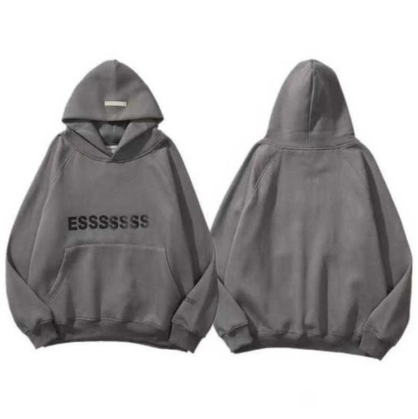 

luxury men's classics tracksuits essss ential sweatshirts letter hoodies men women sportswear hooded pant coat sweater pullover couple, Black