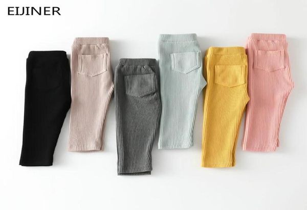 

15years vertical girls leggings 2021 spring and autumn kids trousers cotton pocket baby girl pants pencil big pp5158997, Blue