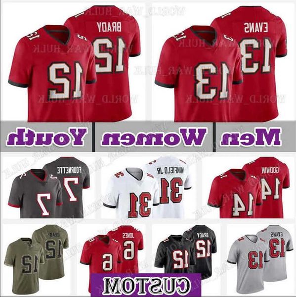 

custom baker mayfield tampas bayes football buccaneeres jersey mike evans devin white tom brady rob gronkowski nflaiak chris godwin jerseys