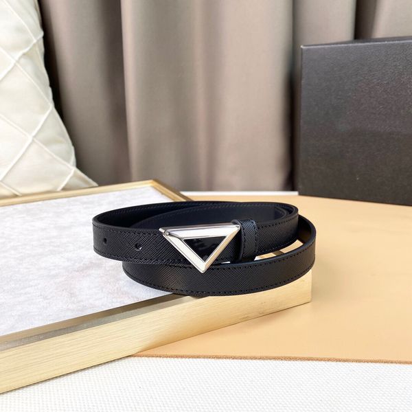 

leather belt womens belt designer belt for woman gold silver letters geometric buckle 4 colors women genuine leather 2.5cm width with box fa, Black;brown