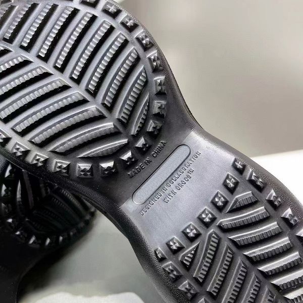 

designer slipper luxury slides brand sandals woman slide men slippers flat bottom flip flop design sneakers leather sandal by 1978 w268 05, Black