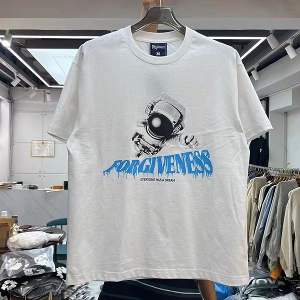 

mens tshirts casual monogrammed astronaut tshirt with turtleneck and short sleeves 230420, White;black